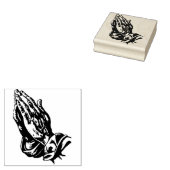 Hands bidden 	rubberstempel (Gestempeld)