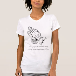 Hands bidden   t-shirt