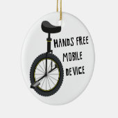 Hands Free Mobile Device Keramisch Ornament (Rechts)