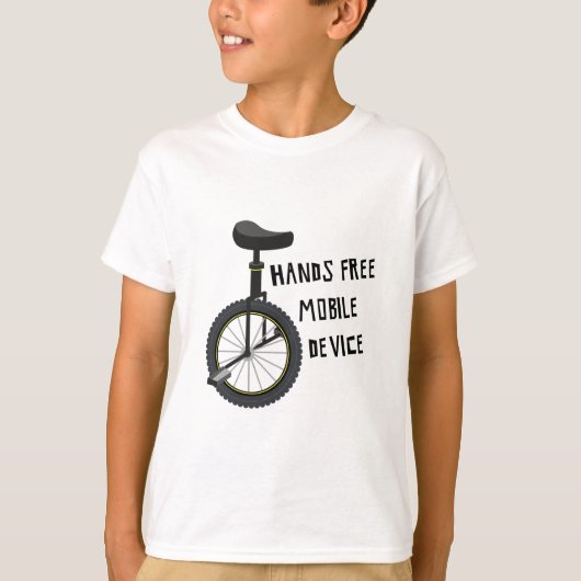 Hands Free Mobile Device T-shirt (Voorkant)