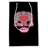 Hands Halloween Classic - Luiaard Kostuum Medium Cadeauzakje (Voorkant)