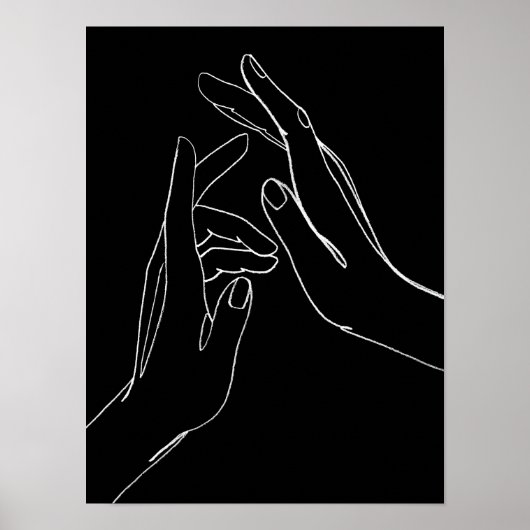Hands helpen poster (Voorkant)