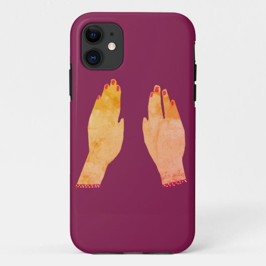 Hands Nails Case-Mate iPhone Case (Achterkant)