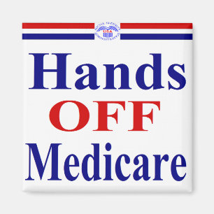 Hands Off Medicare Magneet