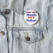 Hands Off Medicare Ronde Button 5,7 Cm (In situ)