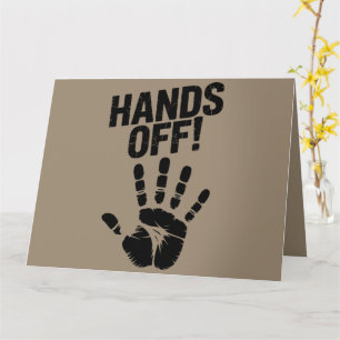 Hands Off Mijn Land Mijn Lichaam Medicare Politiek Kaart