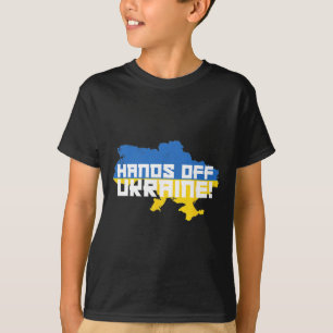 Hands Off Oekraïne Putin Protest Rusland Steun  T-shirt