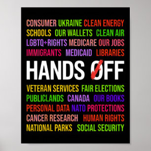 Hands Off T-shirt.png Poster