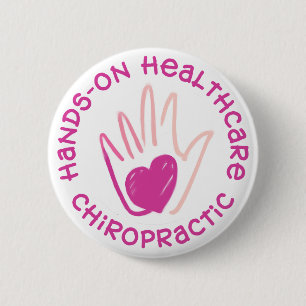 Hands-on gezondheidszorg ronde button 5,7 cm