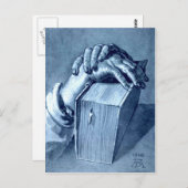 Hands Studie met Bijbel - Durer Briefkaart (Voorkant / Achterkant)
