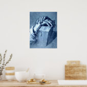 Hands Studie met Bijbel - Durer Poster (Keuken)