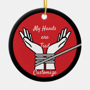 Hands Tied Thunder_Cove Keramisch Ornament