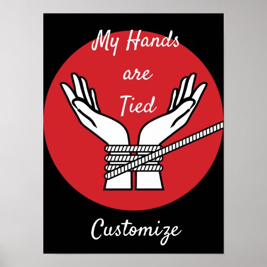 Hands Tied Thunder_Cove Poster (Voorkant)