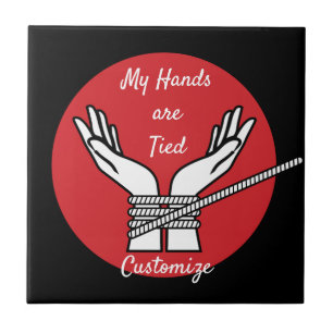 Hands Tied Thunder_Cove Tegeltje