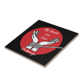 Hands Tied Thunder_Cove Tegeltje (Zijkant)