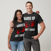 Hands Up Stop niet met geweld T-shirt (Unisex)