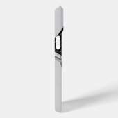 Hands w architecturale blauwdrukken, Business Case-Mate iPhone Case (Achterkant / Rechts)