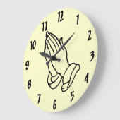 Hands Wall-klok Grote Klok (Hoek)