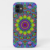 Handschilderend Mandala Klock Face 4 Case-Mate iPhone Case (Achterkant)