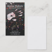 Handschilderingen Visitekaartje (Voorkant / Achterkant)