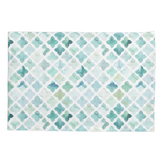 Handschildpadpatroon Kussensloop (Achterkant-Links)