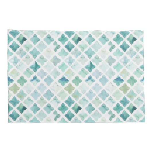 Handschildpadpatroon Kussensloop (Achterkant-Rechts)