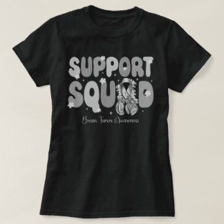 Handschoenen Brain Tumor Awareness Support Squad T-shirt