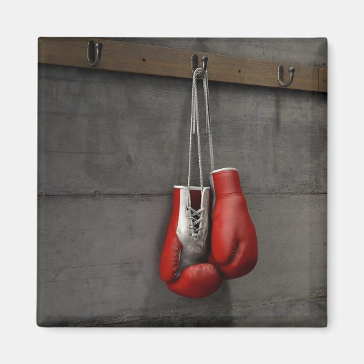 Handschoenen hangen in wisselruimte magneet (Voorkant)