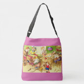 Handschoenen voor mannetjesmuizen en schoenenkoper crossbody tas (Achterkant)