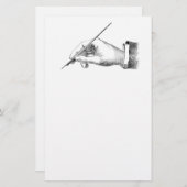 handschrift briefpapier (Voorkant / Achterkant)