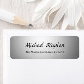 Handschrift Duidelijk Minimalistisch Professioneel Etiket (Insitu)