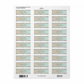 Handschrift Elegant Glitter Hand Script Modern Etiket (Full Sheet)