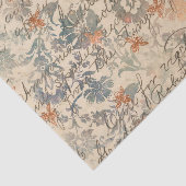 handschrift en bijen tissuepapier (Detail)