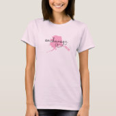 Handschrift Hart Anchorage Alaska in Roze T-shirt (Voorkant)