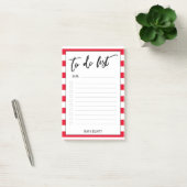 Handschrift om te doen lijst Cherry Red Stripes, g Post-it® Notes (Kantoor)