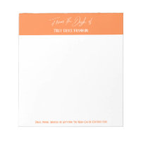 Handschrift op het bureau van de Oranje schil
