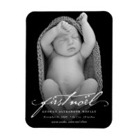  handschrift script baby's eerste nieuwe foto