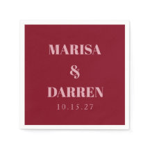 Handschrift Script Whisky Rood Roze Custom Wedding