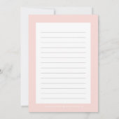 Handscript Happiness EDITABLE KLOR Foto Bedankkaart (Achterkant)