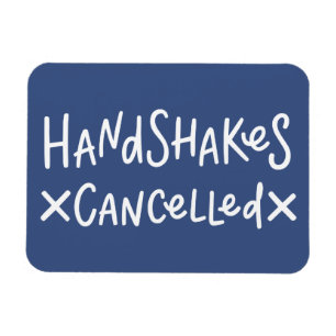 Handshakes geannuleerd magneet