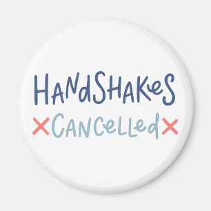 Handshakes geannuleerd magneet