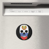 HANDSKULL Aimant rond russe B2 (In Situ (Lave-vaisselle))