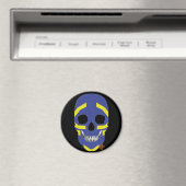 HANDSKULL Aimant rond vif B2 (In Situ (Lave-vaisselle))