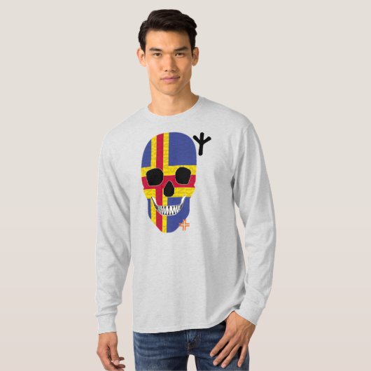 HANDSKULL Aland Long Sleeve T-Shirt B2 (Devant entier)