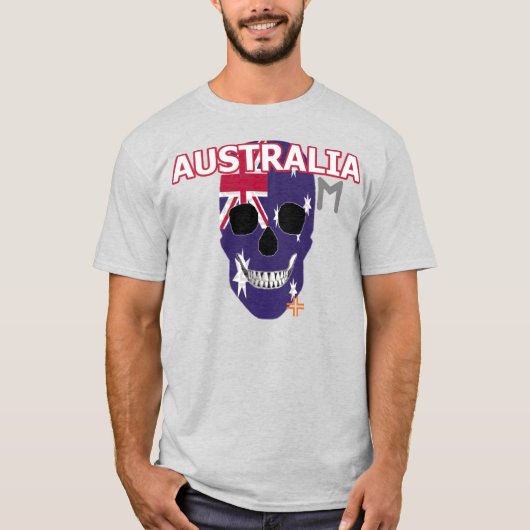 HANDSKULL Australie t-shirt basique B2 (Devant)