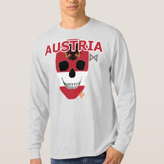 HANDSKULL Austria Long Sleeve T-Shirt B2 (Voorkant)