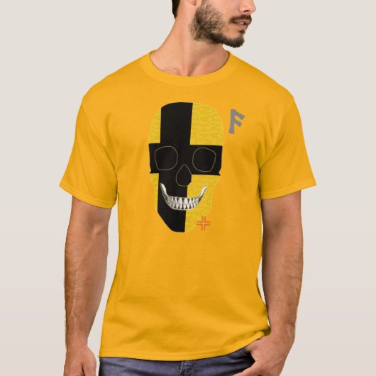 HANDSKULL Austria Nordic t shirt Basic B2 (Voorkant)