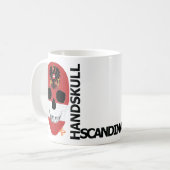 HANDSKULL Autriche classique Mug O4 (Devant gauche)