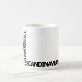 HANDSKULL Autriche Classique nordique Mug O4 (Centre)