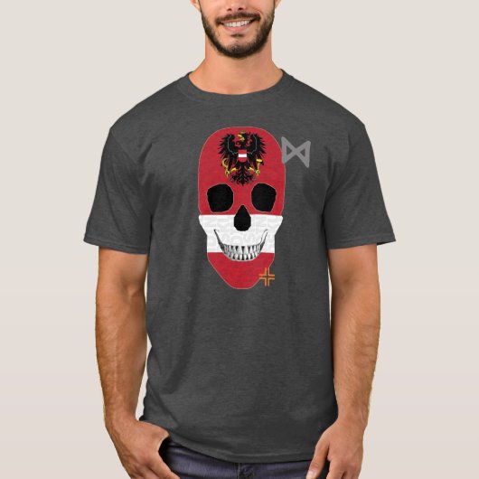 HANDSKULL Autriche t-shirt basique B2 (Devant)